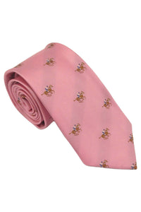 Horse Racing Silk Tie