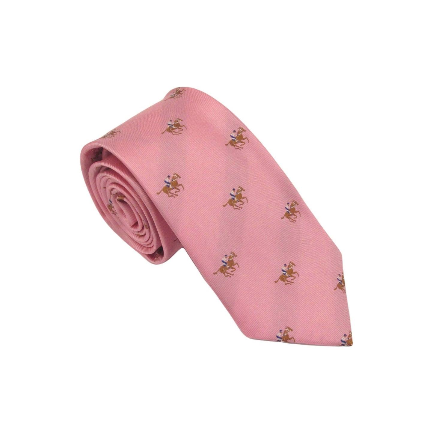 Horse Racing Silk Tie