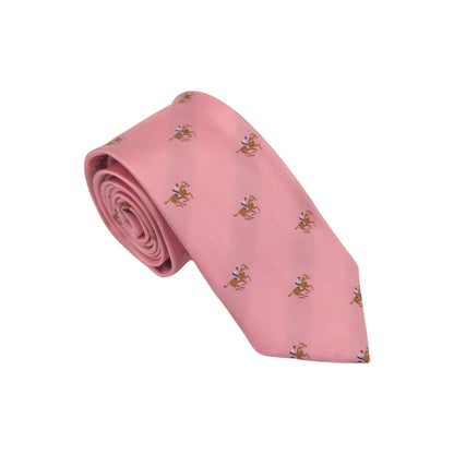 Horse Racing Silk Tie