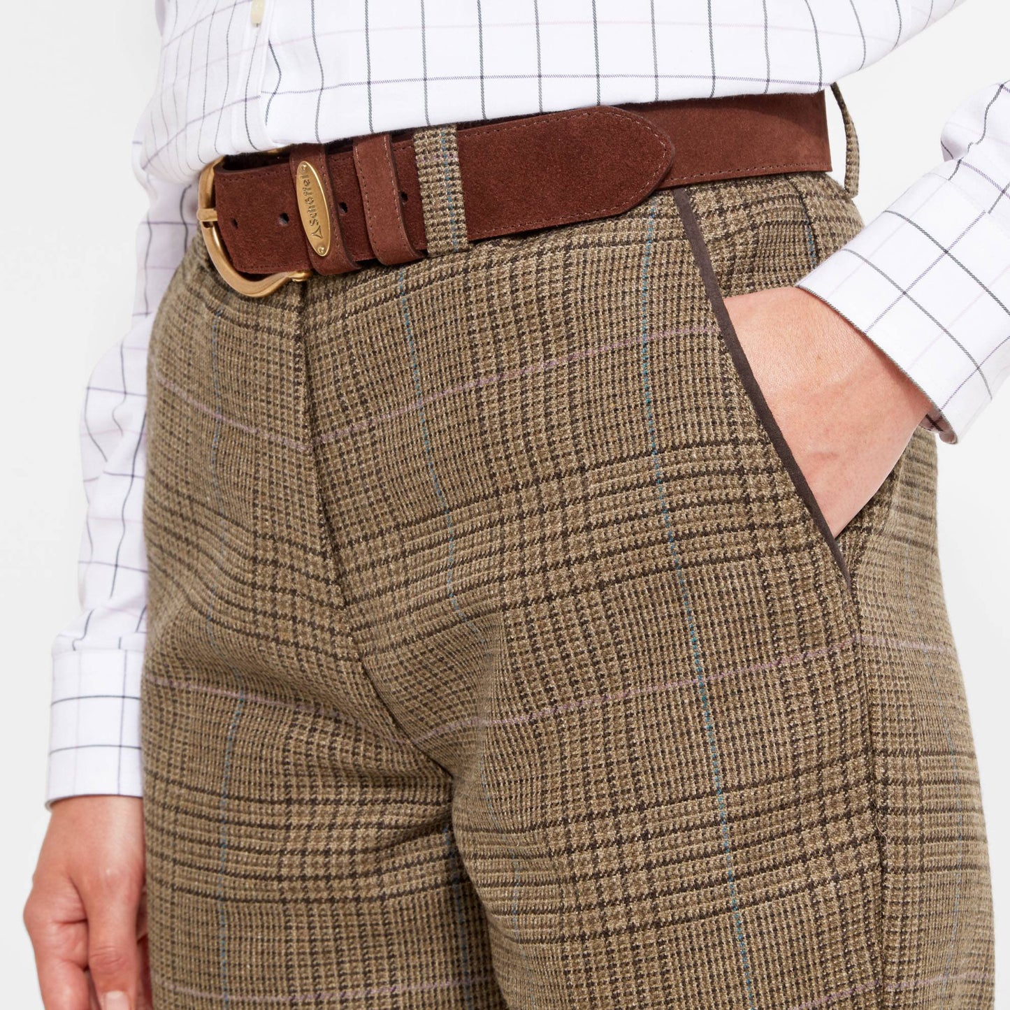 High Waisted Tweed Breeks