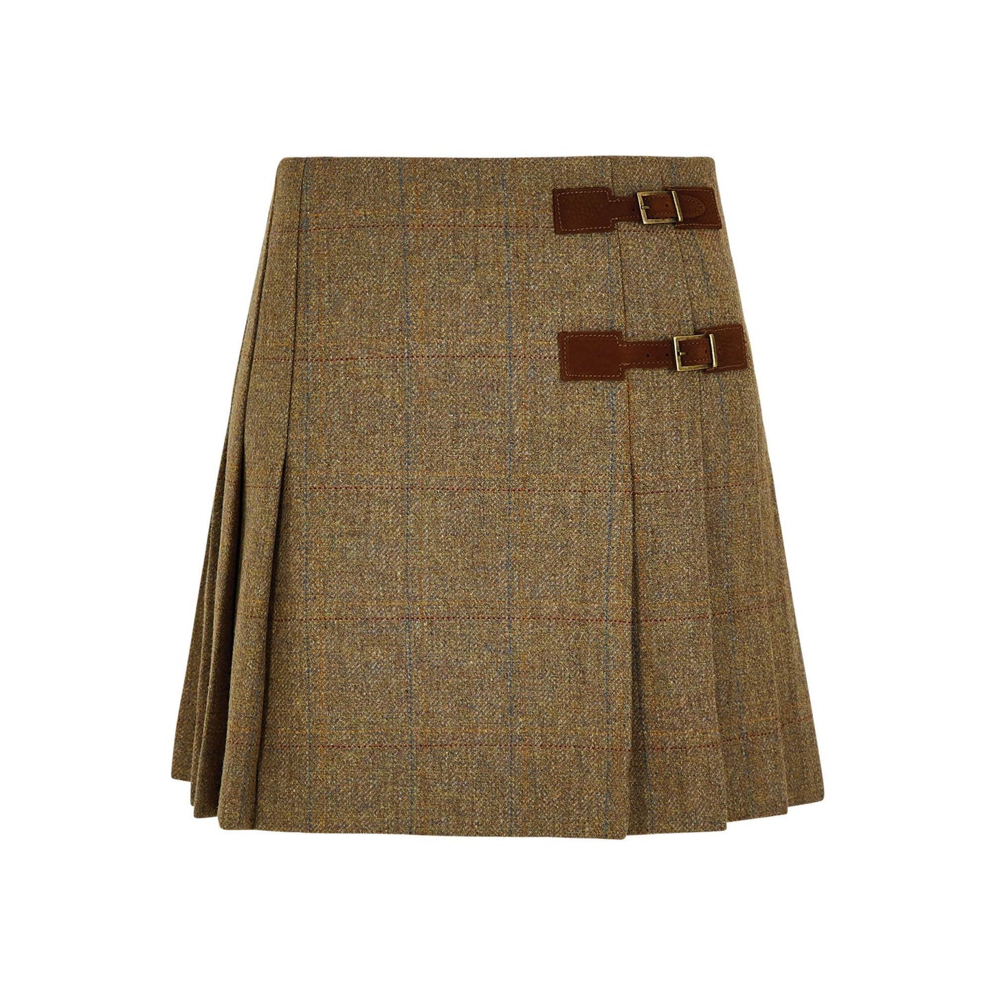 Blossom Pleated Tweed Skirt