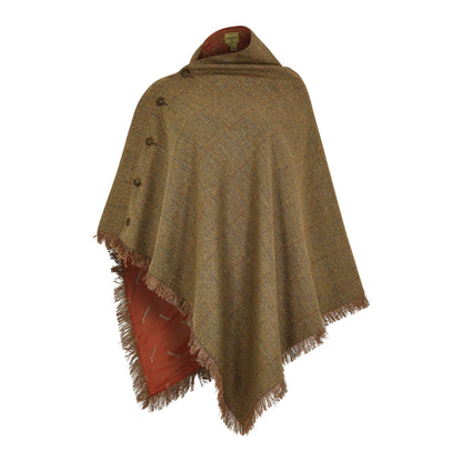 Hazelwood Tweed Poncho