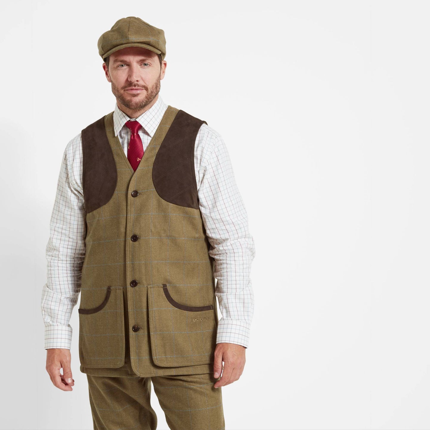 Ptarmigan Tweed Waistcoat