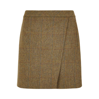 Buckthorn Wrap Tweed Skirt