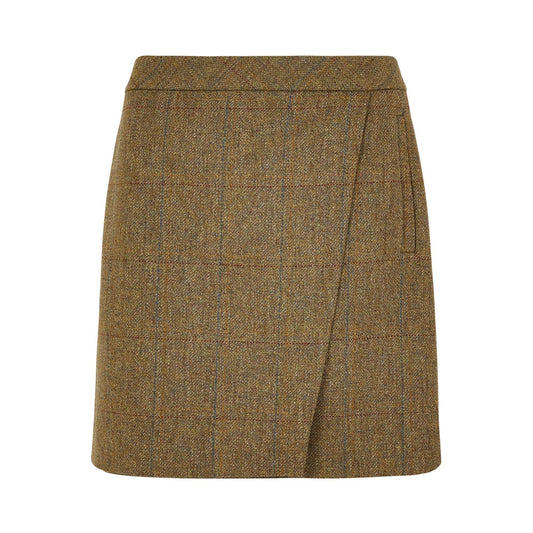 Buckthorn Wrap Tweed Skirt