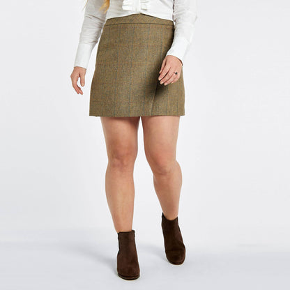 Buckthorn Wrap Tweed Skirt