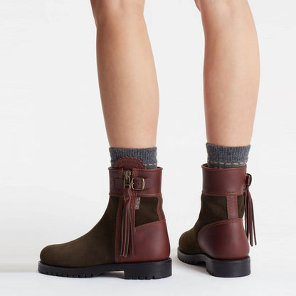Inclement Cropped Tassel Boot
