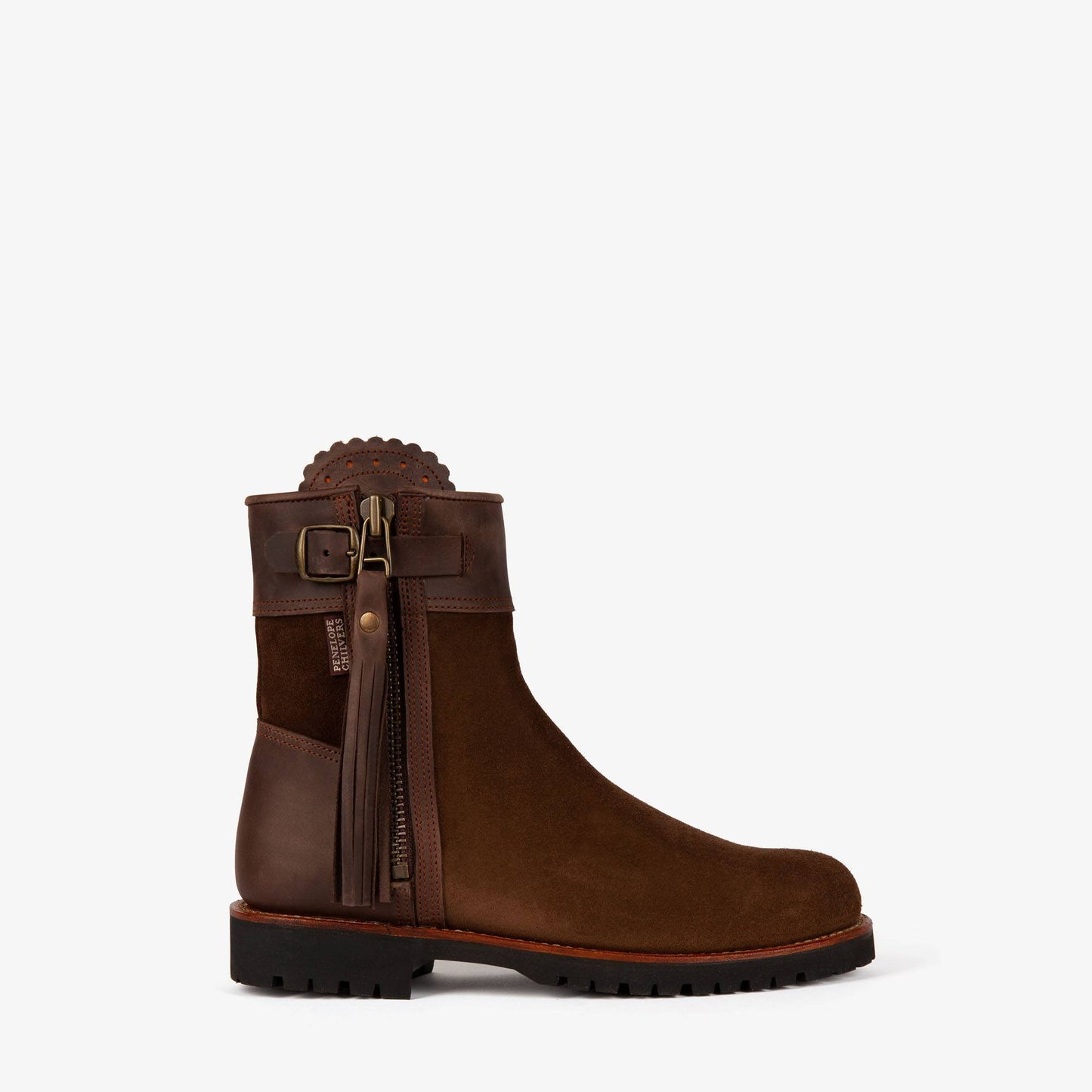 Inclement Cropped Tassel Boot