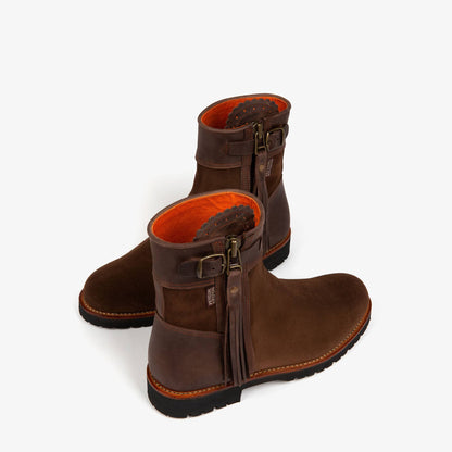 Inclement Cropped Tassel Boot