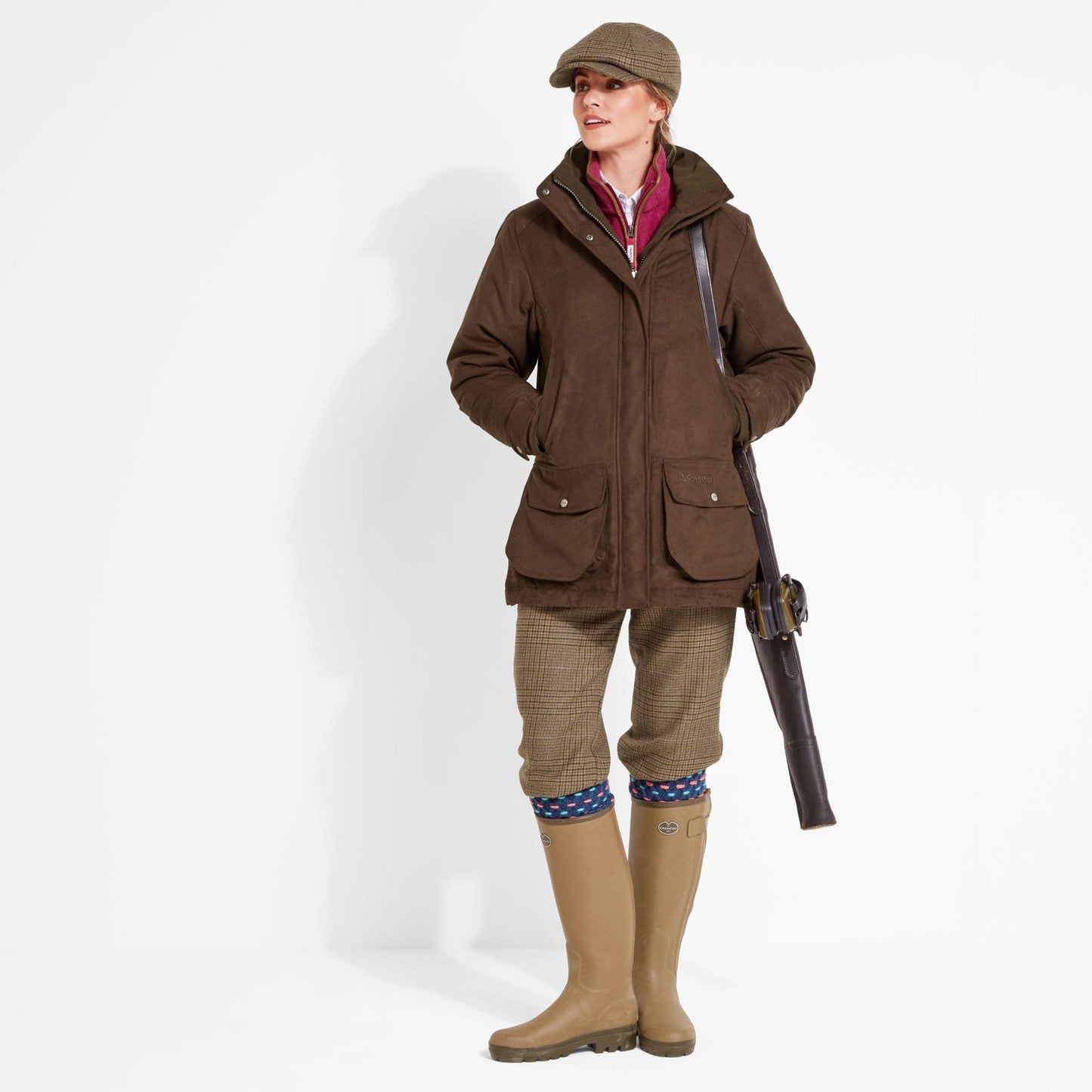 Teal Shooting Coat