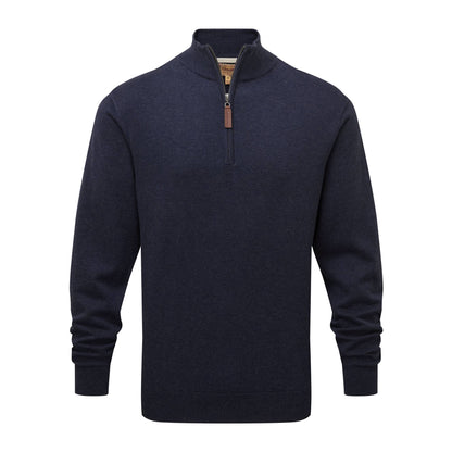 Porthmeor Pima Cotton Quarter Zip