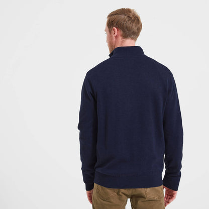 Porthmeor Pima Cotton Quarter Zip