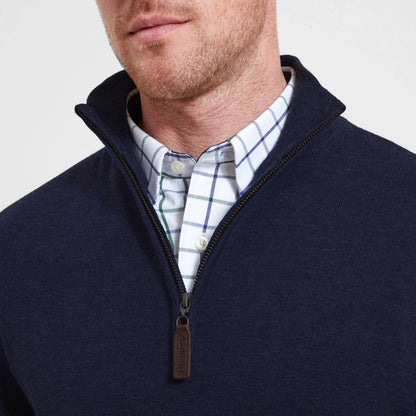 Porthmeor Pima Cotton Quarter Zip