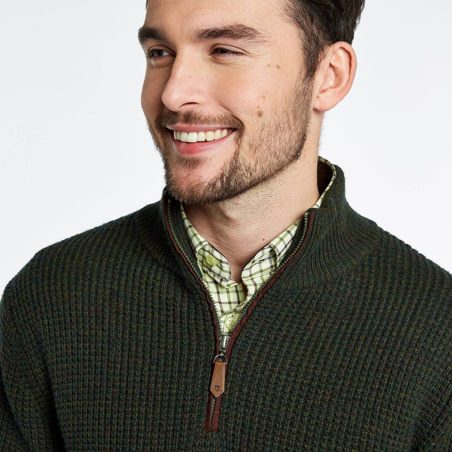 Edgeworth Zip Neck Sweater