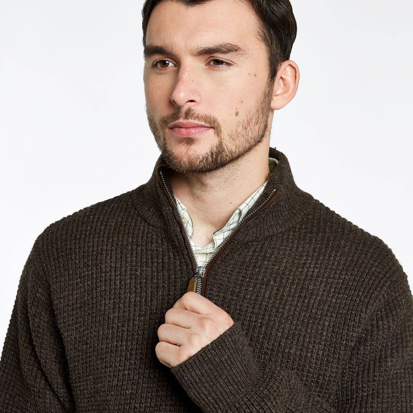 Edgeworth Zip Neck Sweater