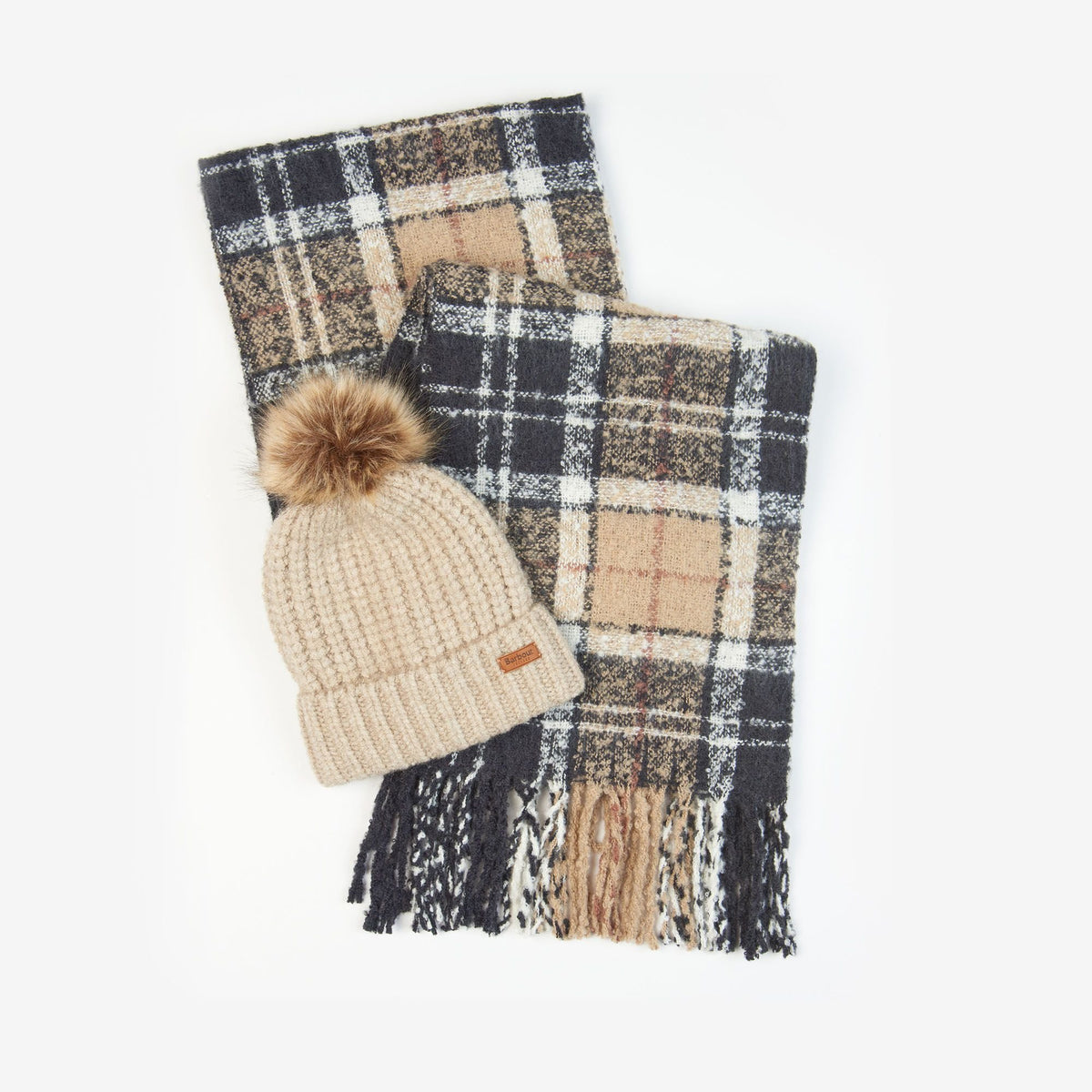 Saltburn Beanie & Tartan Set