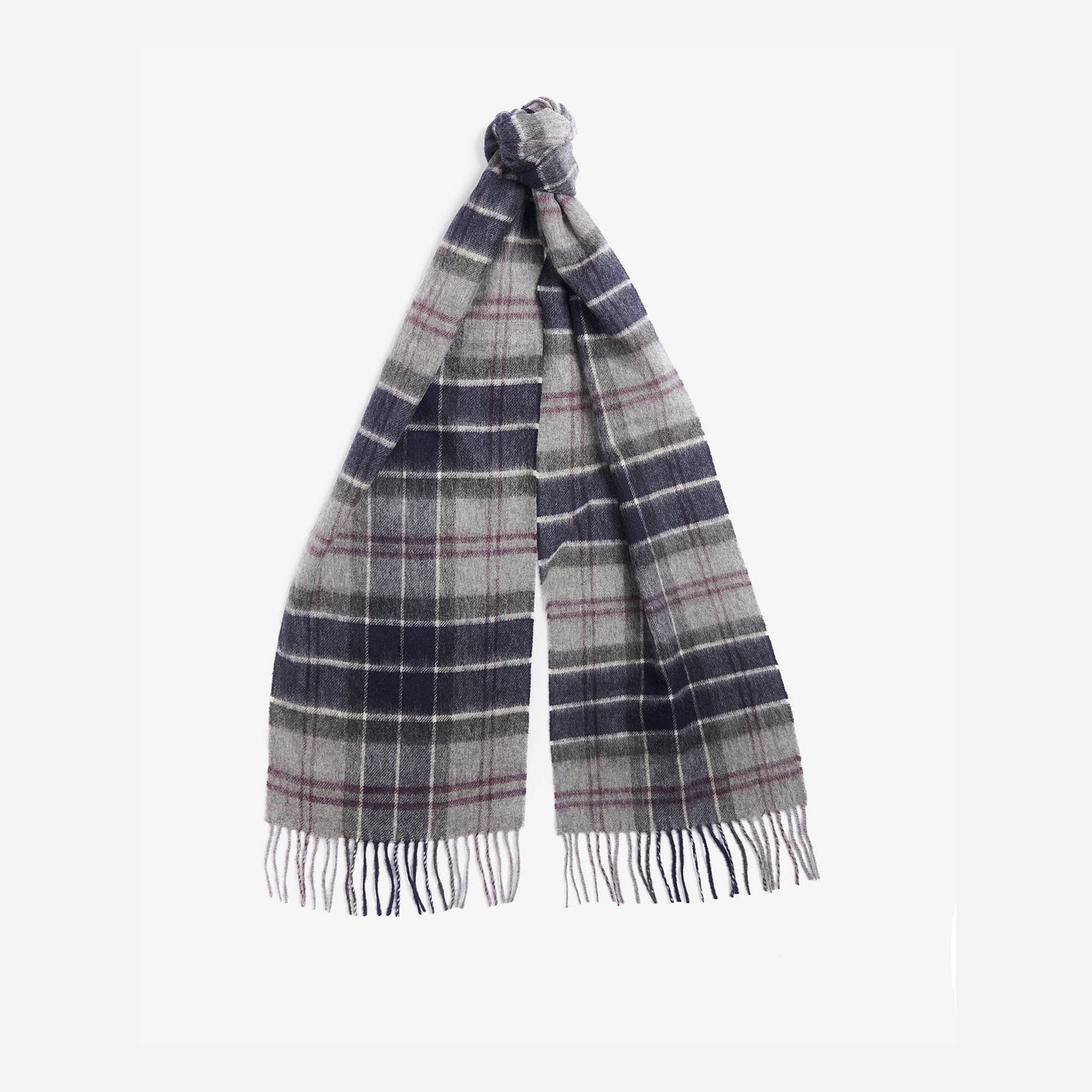 Wool Cashmere Tartan Scarf