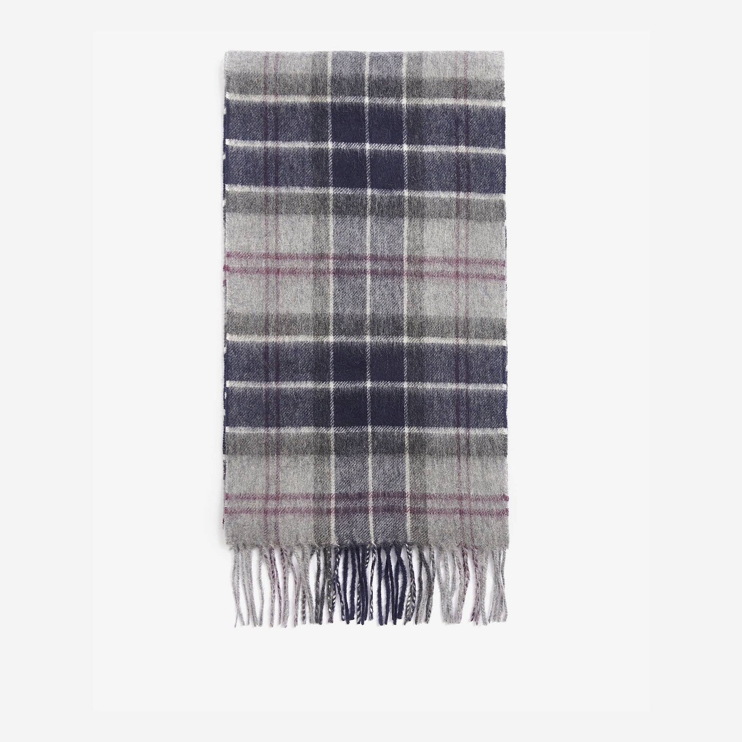 Wool Cashmere Tartan Scarf