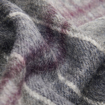 Wool Cashmere Tartan Scarf