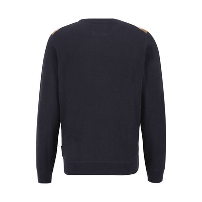 Check Crew Neck