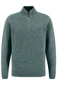 Zip Neck Knit