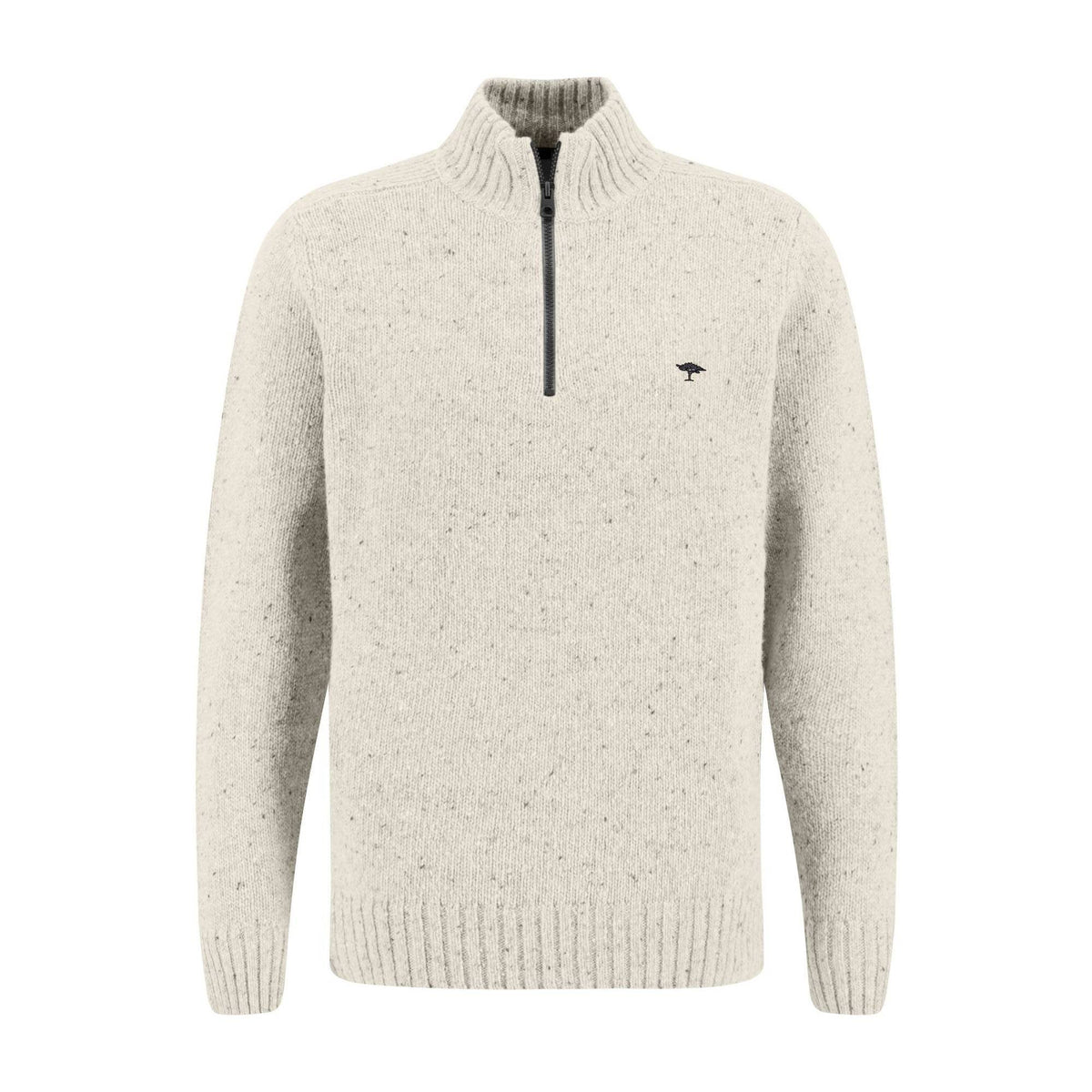 Zip Neck Knit