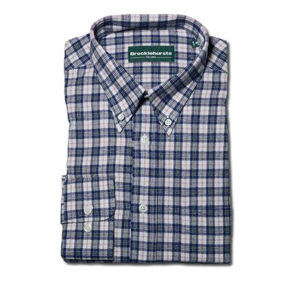 Monsal BD Check Shirt Blue