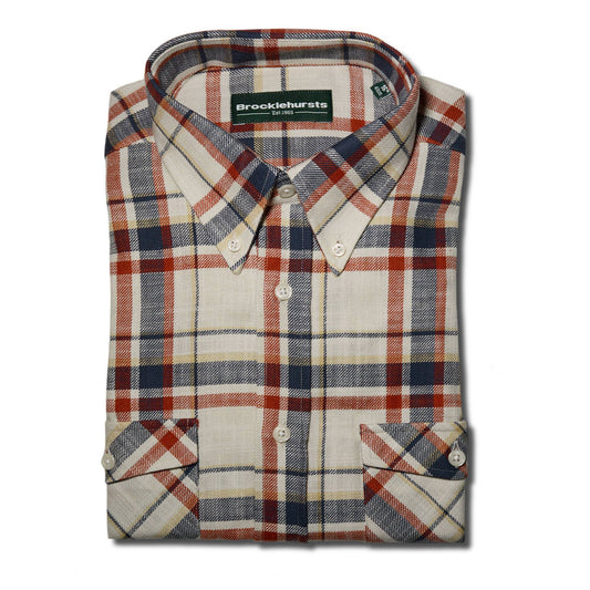 Monsal Check Shirt with 2 Pockets