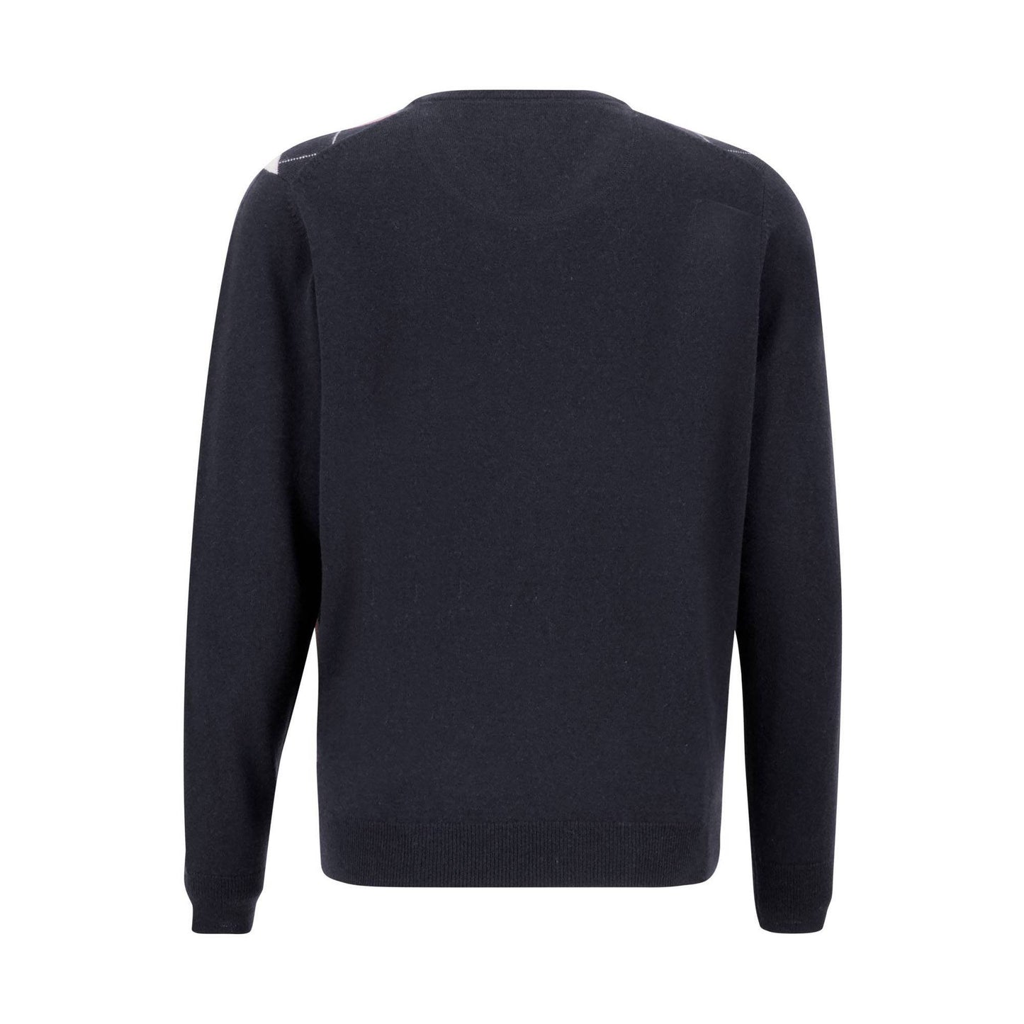 Argyle V-Neck Knit