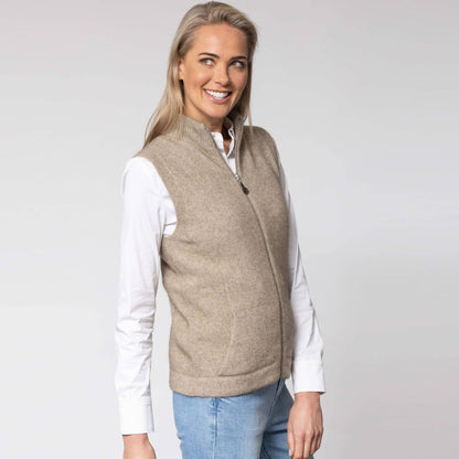 Women's Possum Merino Gilet