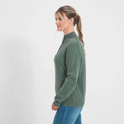 Polperro Pima Cotton Quarter Zip