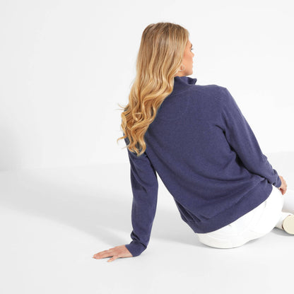 Polperro Pima Cotton Quarter Zip