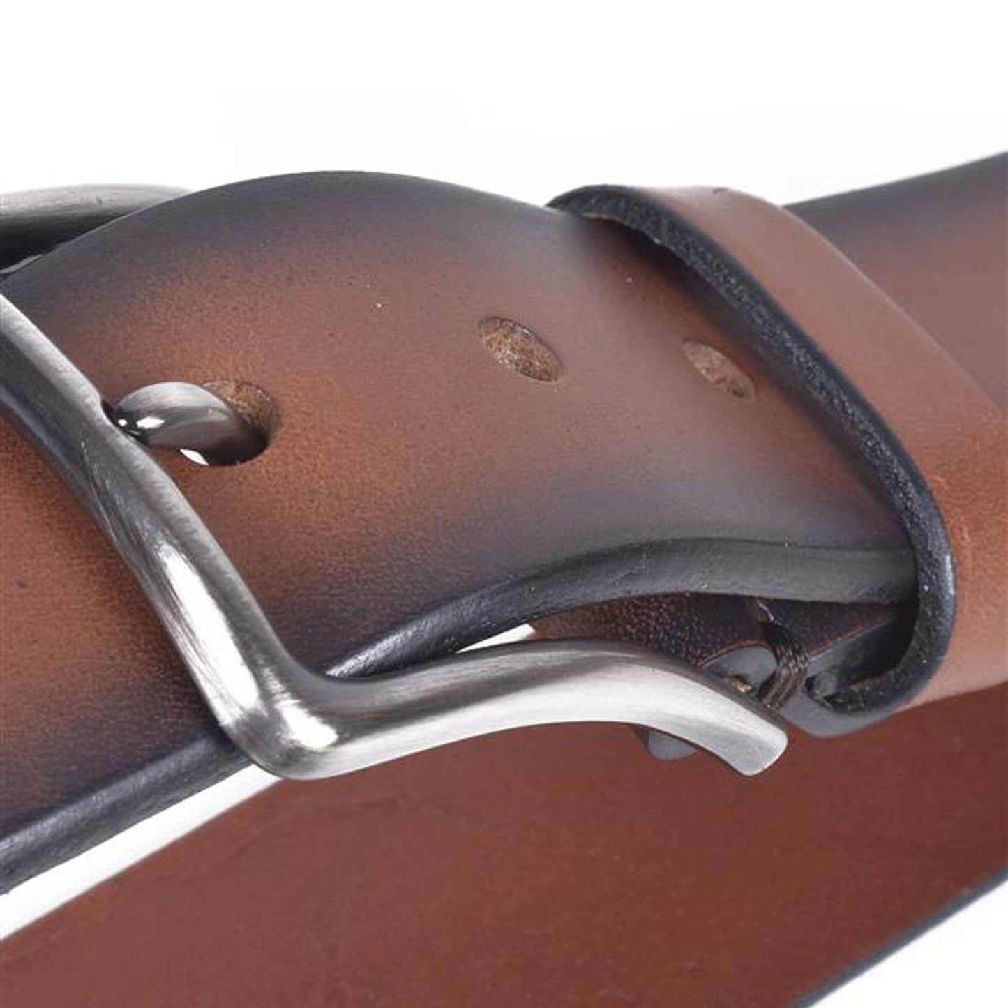 Plain Jeans Leather Belt