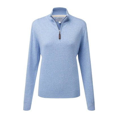 Polperro Pima Cotton Quarter Zip