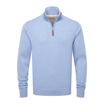 Porthmeor Pima Cotton Quarter Zip