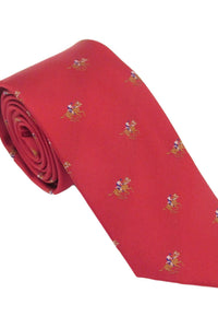 Horse Racing Silk Tie