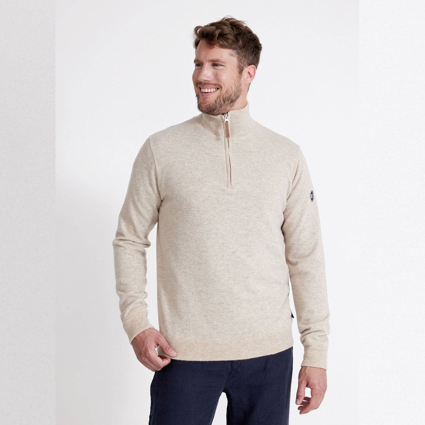 Stellan T-Neck Windproof Sweater
