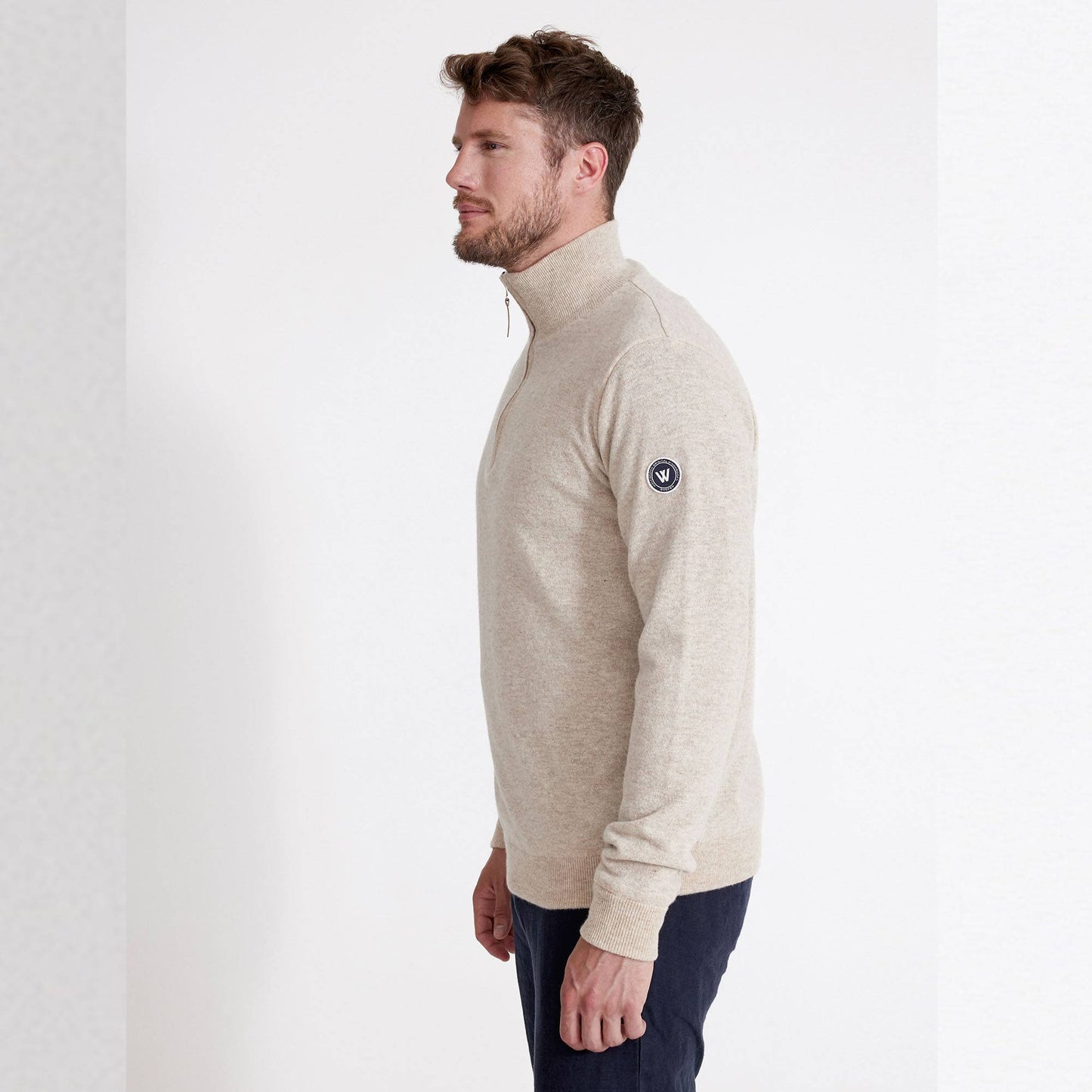 Stellan T-Neck Windproof Sweater