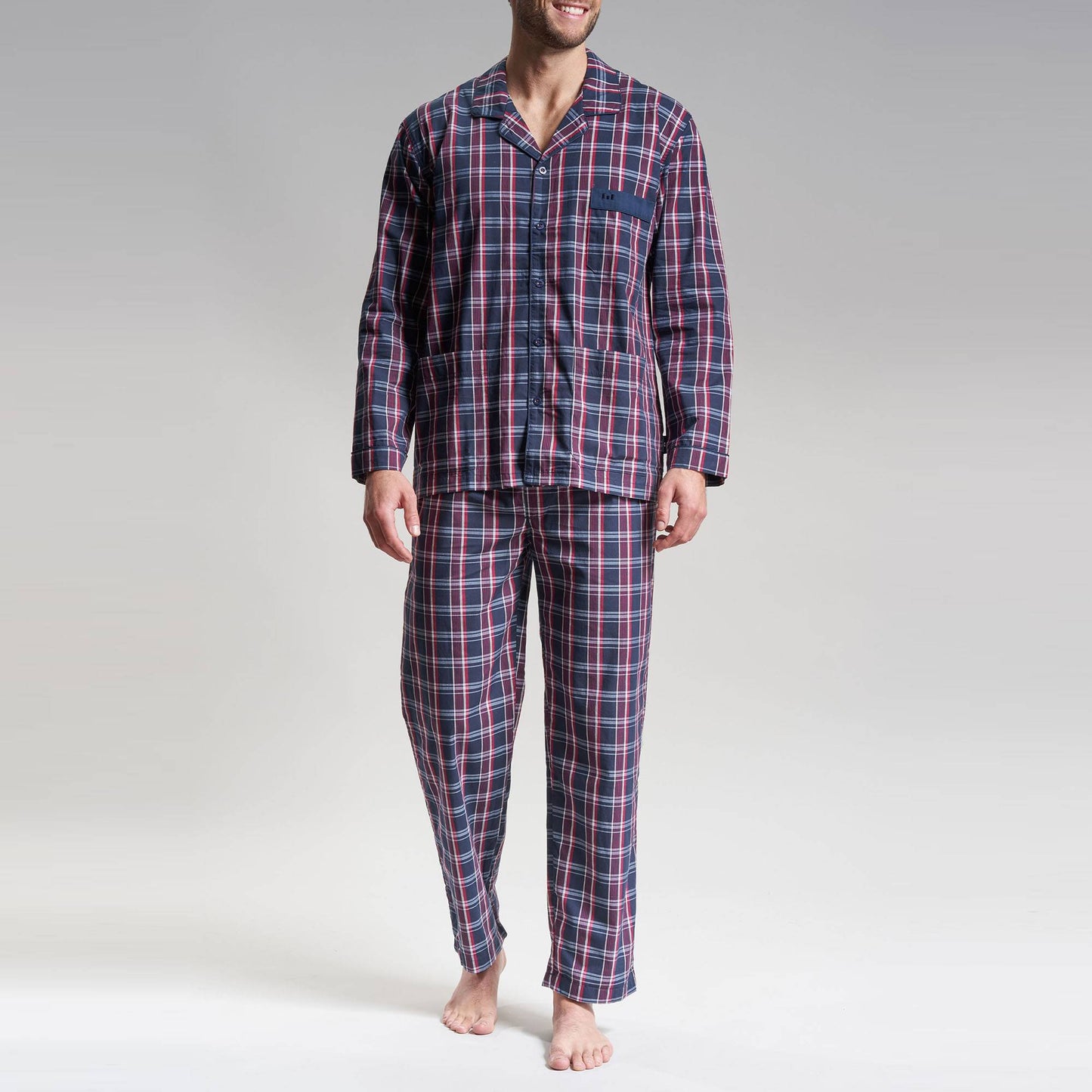 Cotton Check Pyjamas