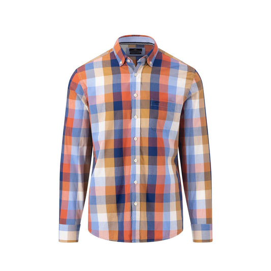 Superfine Cotton Colourful Check Shirt