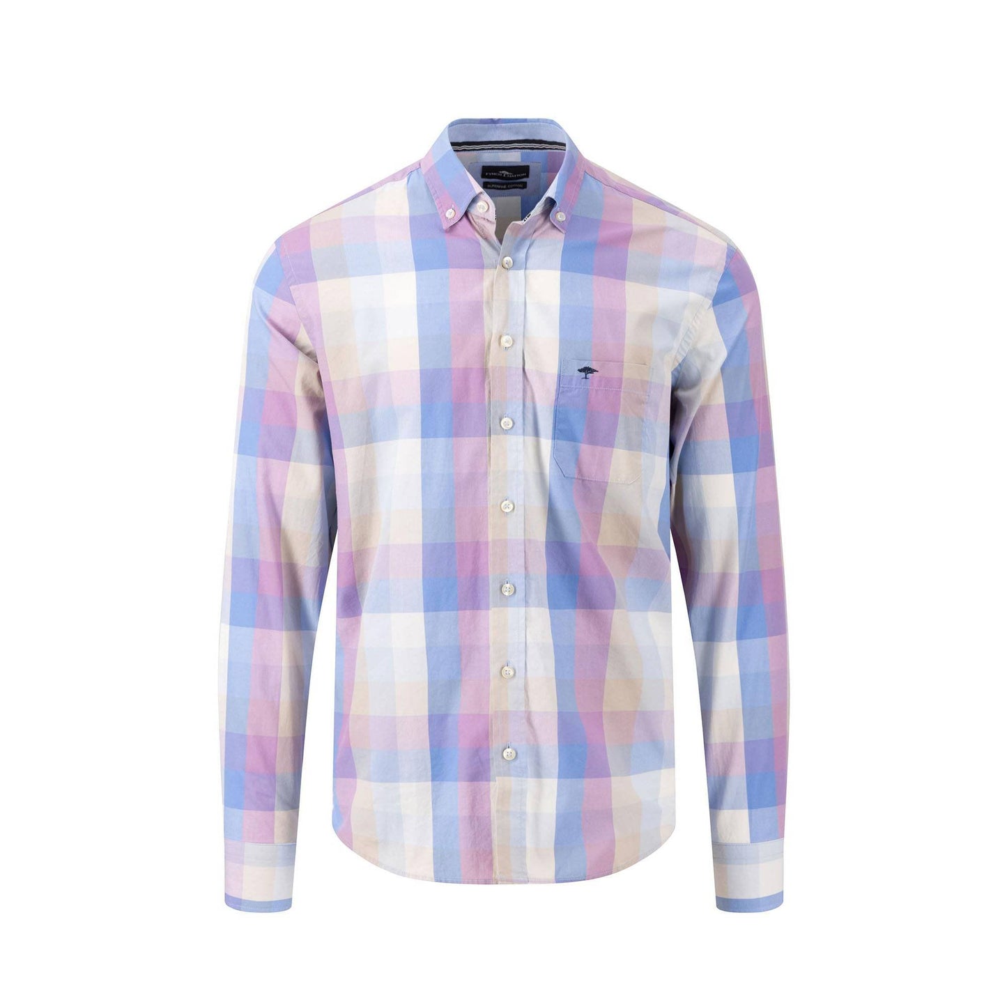 Superfine Cotton Colourful Check Shirt