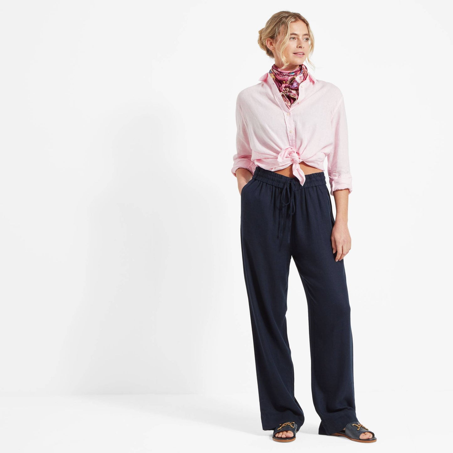Daphne Linen Trouser