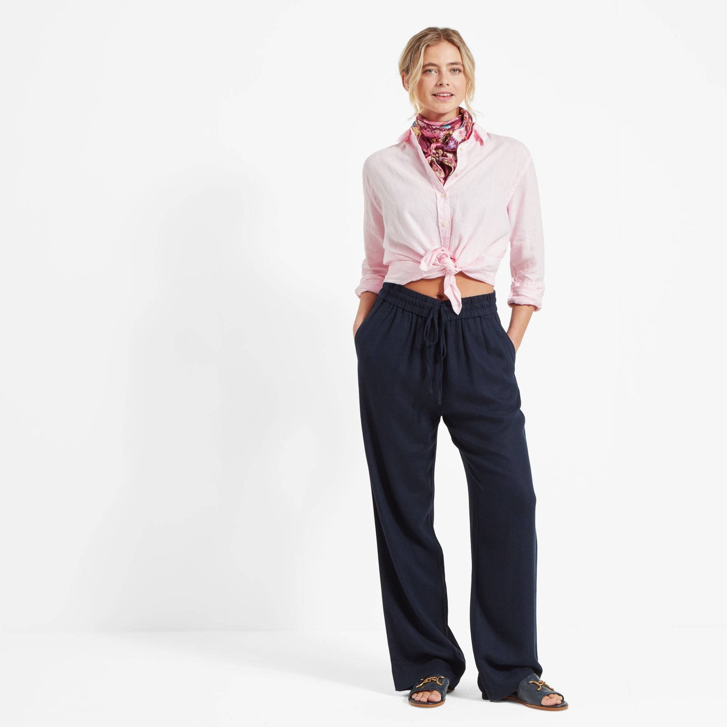 Daphne Linen Trouser
