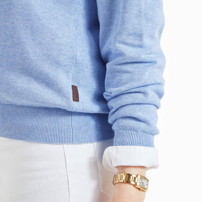 Polperro Pima Cotton Quarter Zip