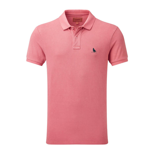 St Ives Garment Dyed Polo Shirt