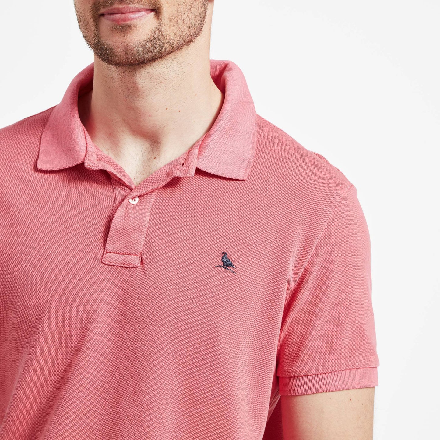 St Ives Garment Dyed Polo Shirt