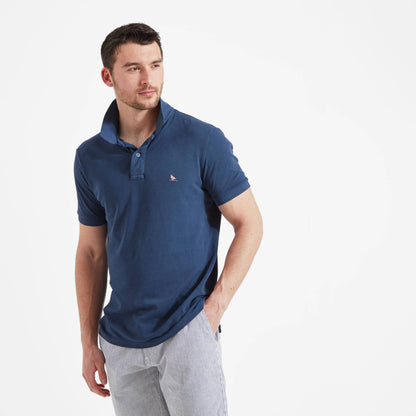 St Ives Garment Dyed Polo Shirt