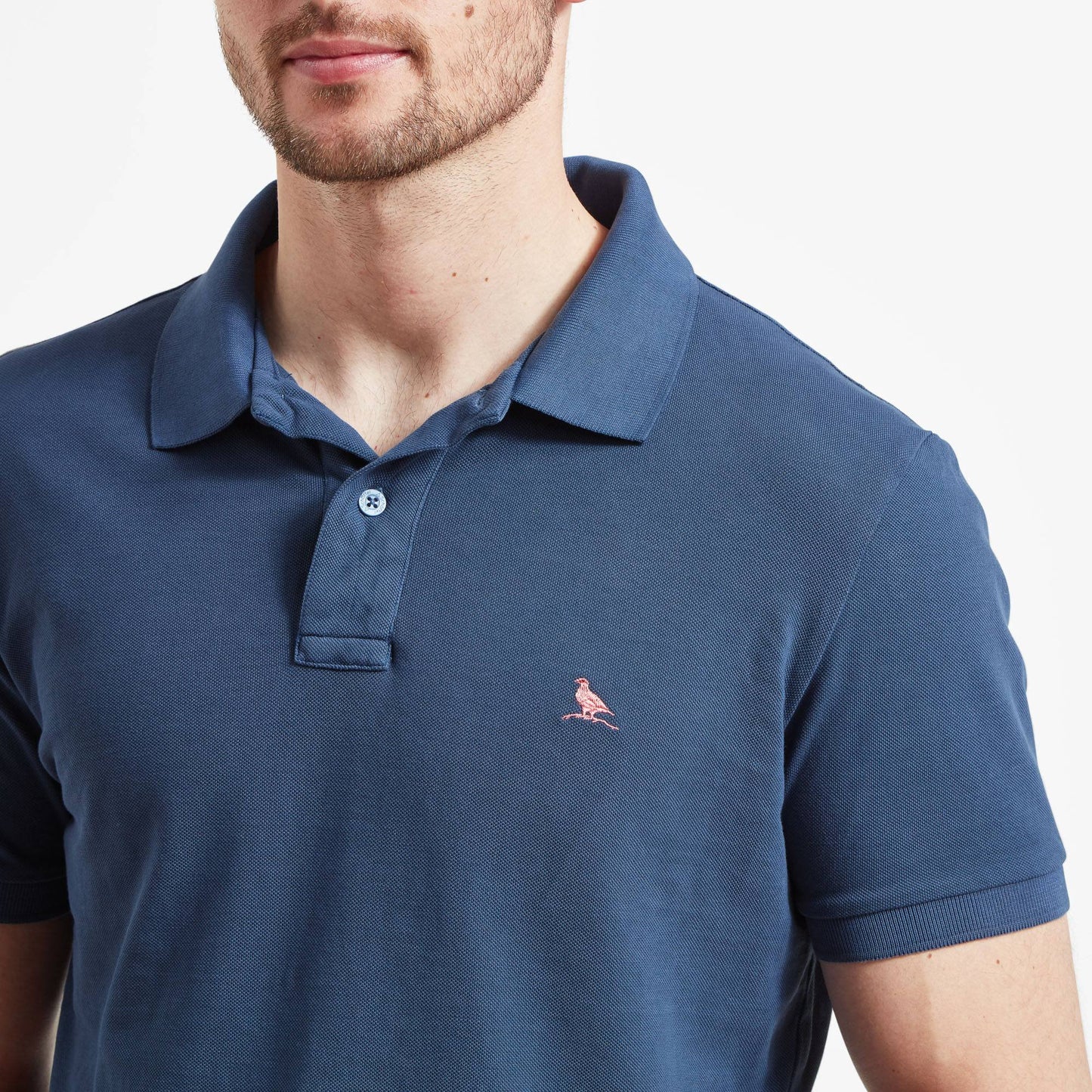 St Ives Garment Dyed Polo Shirt