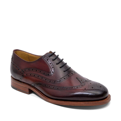 Liffey Handbrushed Brogue Shoe