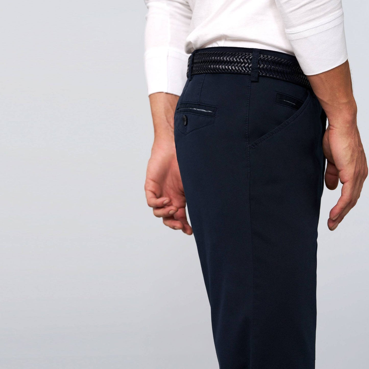 Chicago Textured Cotton Trouser